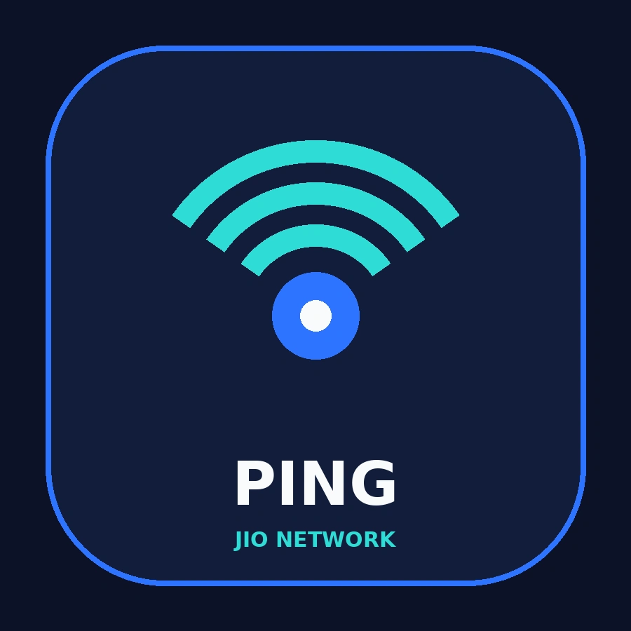 Jio Ping Test